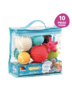 Bolsa bolas sensoriales 10 pcs Molto