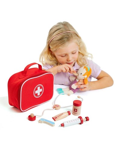 MALETIN DE DOCTOR CON ACCESORIOS DE MADE