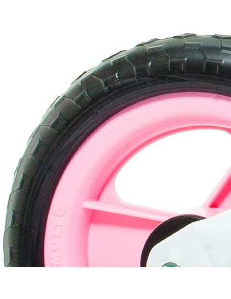 BICICLETA SIN PEDALES ROSA MOLTO