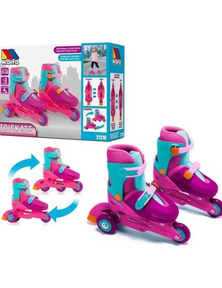 Patines en línea 31-34 Evolutivos Molto