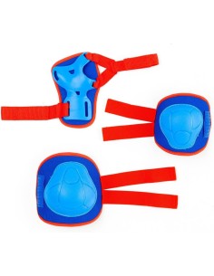 Set de Protecciones Azul - Rodilleras 2