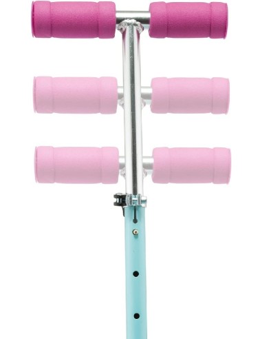 Maxi Patinete 3 ruedas rosa con luces