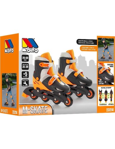 Patines en línea 35-38 Evolutivos Molto