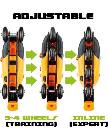 Patines en línea 35-38 Evolutivos Molto