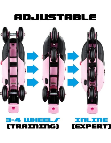 Patines en línea 35-38 Evolutivos Molto