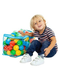 BOLSA CON 100 BOLAS DE COLORES 2