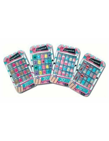 CREATIVE CAJA 20 UÑAS POSTIZAS