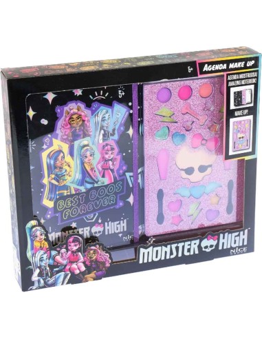 MONSTER HIGH DIARIO MAQUILLAJE