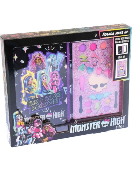 MONSTER HIGH DIARIO MAQUILLAJE