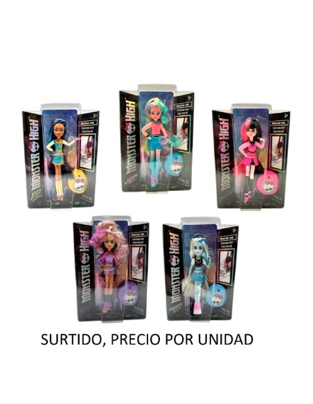 MONSTER HIGH BOLI MUÑECA (SURTIDO)