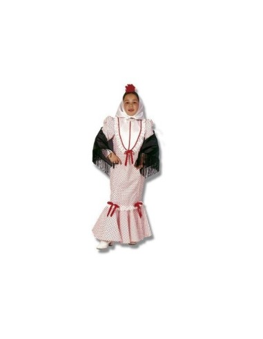 DISFRAZ CHULAPA MADRILEÑA LUJO 7-9 AÑOS