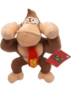 PELUCHE DONKEY KONG 30CM - MARIO BROS NI