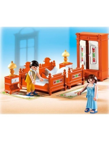 HABITACION PADRES CASA MUÑECAS PLAYMOBIL