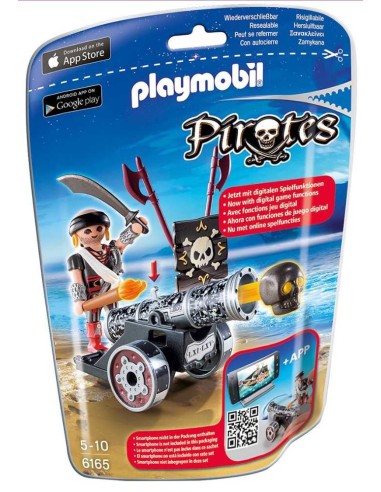 CAÑÓN INTERACTIVO NEGRO CON CORSARIO PLA