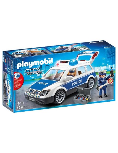 COCHE POLICIA CON LUCES Y SONIDO PLAYMOB