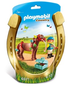 JINETE CON PONI MARIPOSA PLAYMOBIL 6971 2