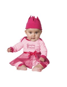DISFRAZ PIJAMA PRINCESA 6-12 MESES 2