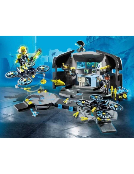 CENTRO DE MANDO DEL DR.DRONE  PLAYMOBIL 