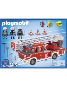 CAMION DE BOMBEROS CON ESCALERA PLAYMOBI 2