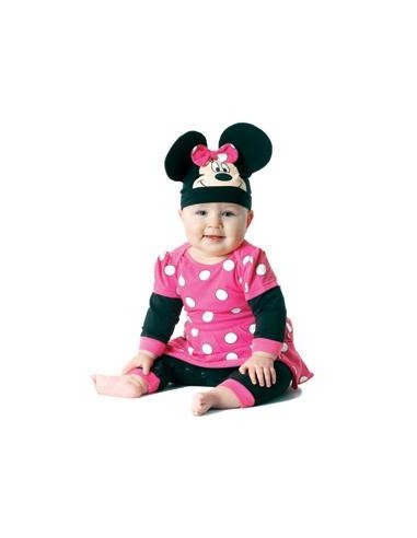 DISFRAZ PIJAMA MINNIE 6-12 MESES