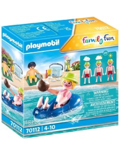 PLAYMOBIL NADADOR CON FLOTADOR 70112