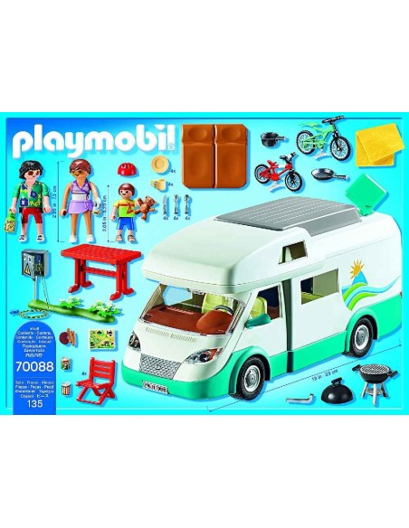 PLAYMOBIL FAMILY FUN - CARAVANA DE VERAN
