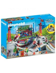 PLAYMOBIL CITY ACTION SKATE PARK 70168