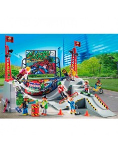 PLAYMOBIL CITY ACTION SKATE PARK 70168 2