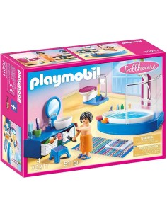 PLAYMOBIL DOLL HOUSE BAÑO 70211