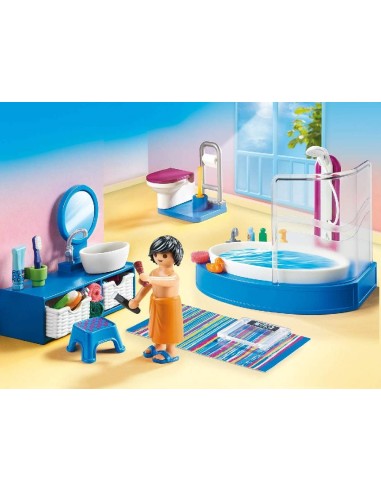 PLAYMOBIL DOLL HOUSE BAÑO 70211