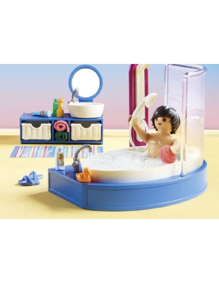 PLAYMOBIL DOLL HOUSE BAÑO 70211