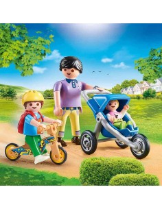 MAMA CON NIÑOS - PLAYMOBIL 70284 2