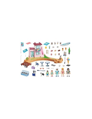 HELADERIA EN EL PUERTO PLAYMOBIL 70279