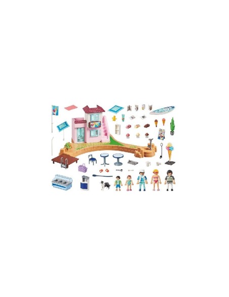 HELADERIA EN EL PUERTO PLAYMOBIL 70279