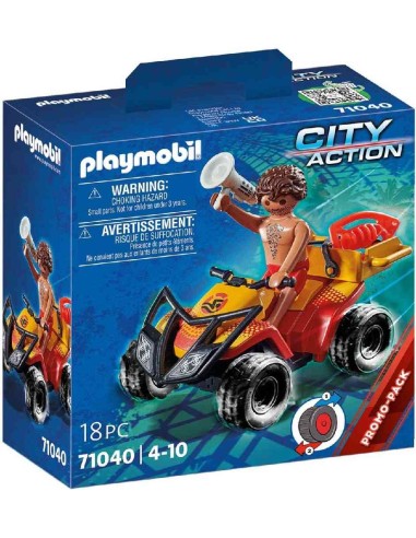 PLAYMOBIL CITY ACTION QUAD DE RESCATE PR