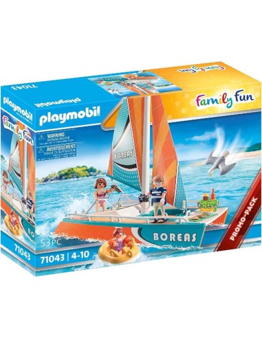 PLAYMOBIL FAMILY FUN CATAMARÁN - 71043