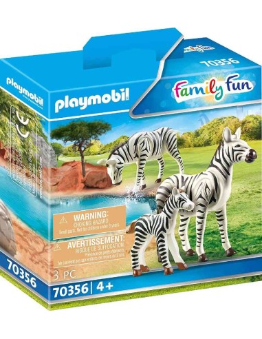 CEBRAS CON BEBE - PLAYMOBIL 70356 FAMILY
