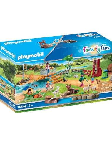 ZOO DE MASCOTAS - PLAYMOBIL 70342 FAMILY