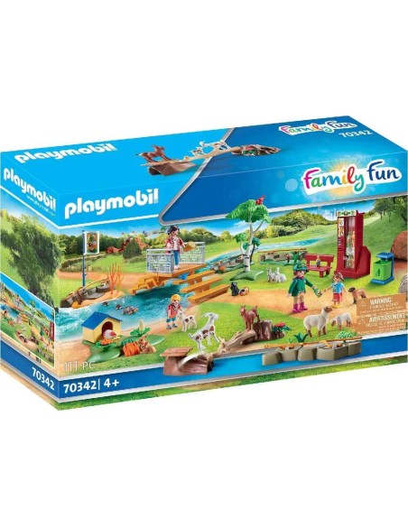 ZOO DE MASCOTAS - PLAYMOBIL 70342 FAMILY