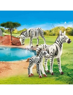 CEBRAS CON BEBE - PLAYMOBIL 70356 FAMILY 2