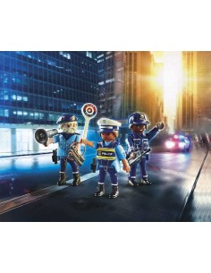 SET 3 FIGURAS POLICIA - PLAYMOBIL 70669 2