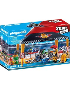 STUNTSHOW TIENDA TALLER - PLAYMOBIL 7055