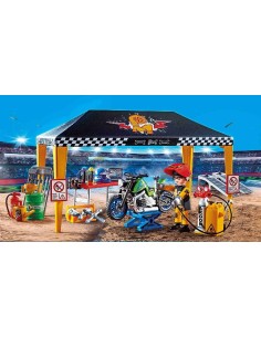 STUNTSHOW TIENDA TALLER - PLAYMOBIL 7055 2