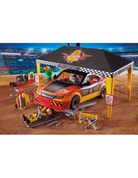 STUNTSHOW TIENDA TALLER - PLAYMOBIL 7055