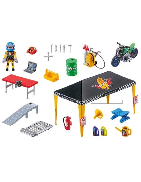 STUNTSHOW TIENDA TALLER - PLAYMOBIL 7055