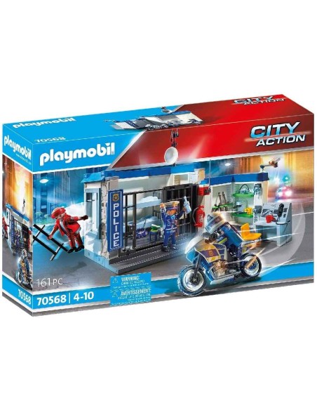 POLICIA: ESCAPE DE LA PRISION PLAYMOBIL 