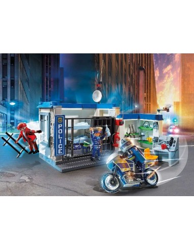 POLICIA: ESCAPE DE LA PRISION PLAYMOBIL 