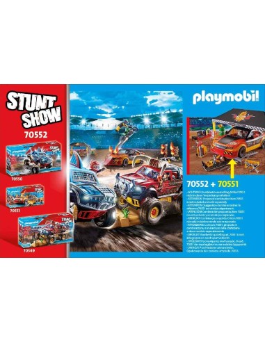 STUNTSHOW TIENDA TALLER - PLAYMOBIL 7055