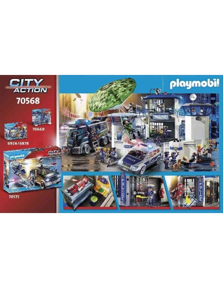 POLICIA: ESCAPE DE LA PRISION PLAYMOBIL 