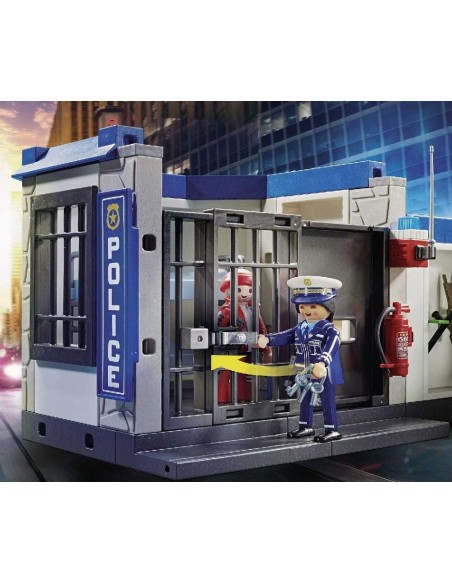 POLICIA: ESCAPE DE LA PRISION PLAYMOBIL 